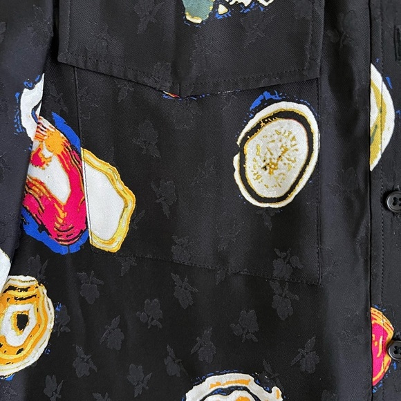 Diane Von Furstenberg Black Multicolor Patterned Dress - Picture 4 of 9